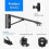 Neewer NEEWER 130cm Wall Mounting Triangle Boom Arm 3