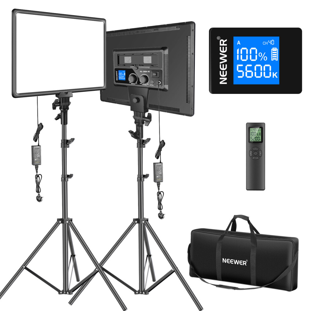 NEEWER LED Video Lighting Kit 45w