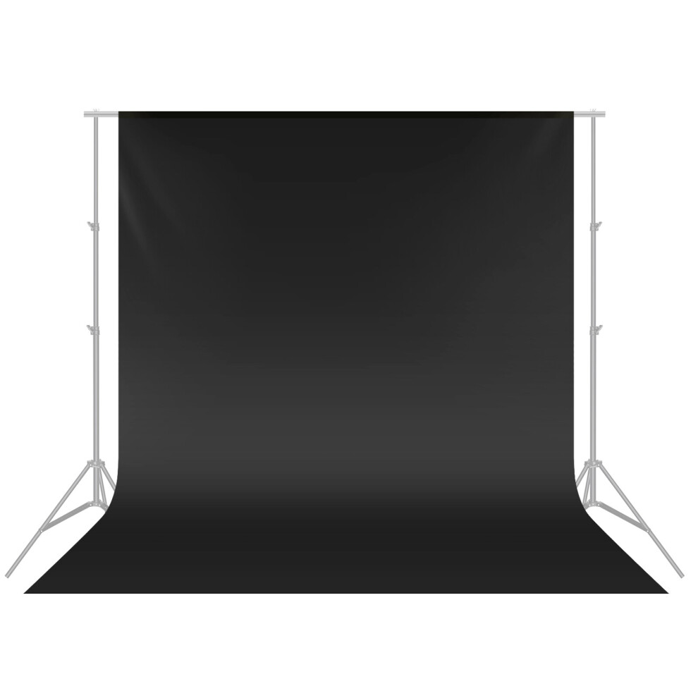 NEEWER 3x6M Collapsible Backdrop Black