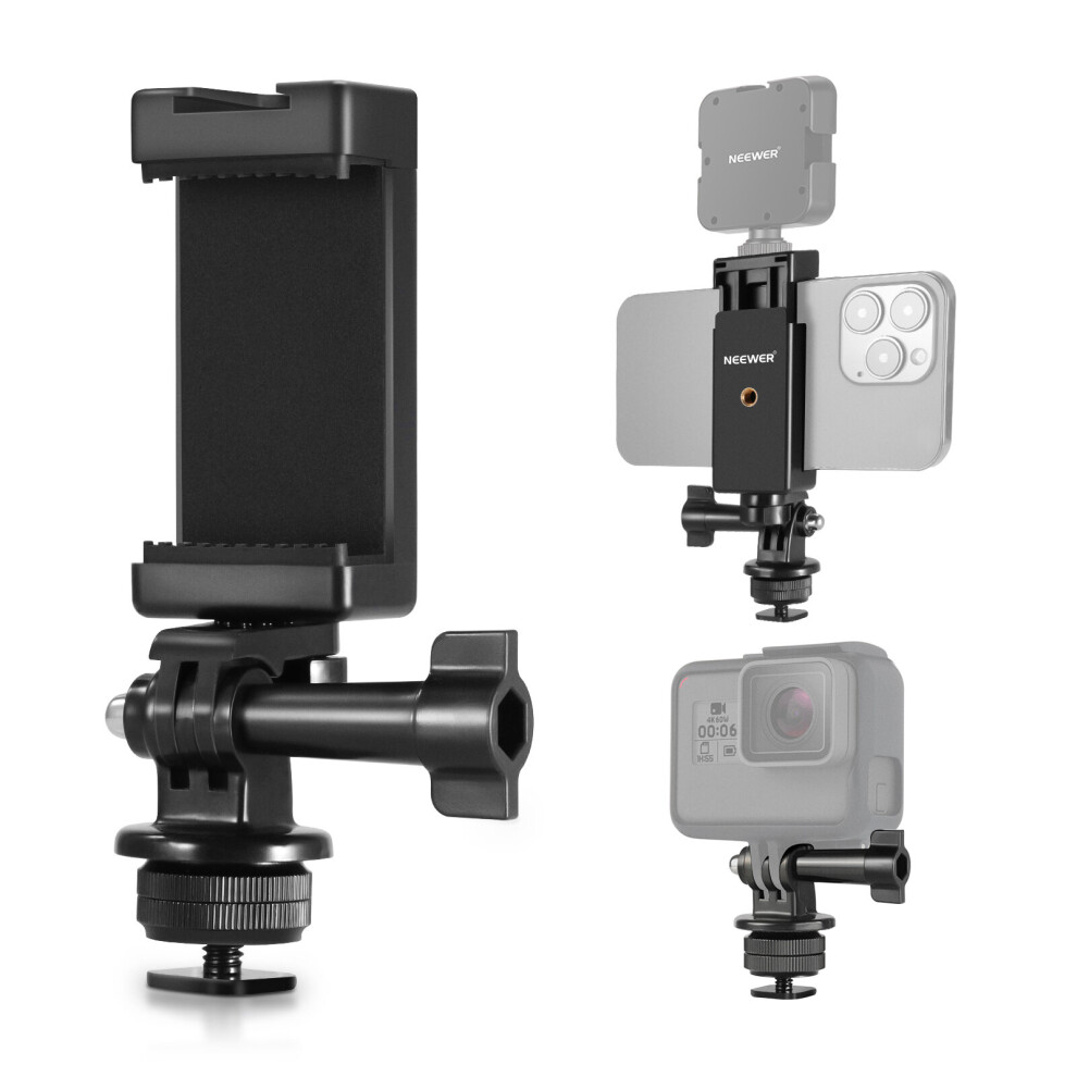 NEEWER Phone Holder / Hot Shoe Mount Adapter Kit