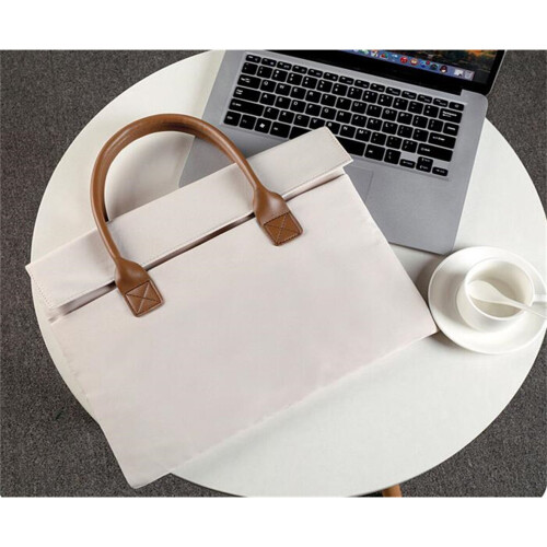 058 Bolsa para computador leve, bolsa para laptop, pasta de negócios de grande capacidade, adequada para 14 polegadas 1