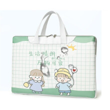 048 Cartoon Cute Computer Fashion Große Kapazität Laptoptasche Geeignet für 15 Zoll
