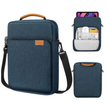 014 Tablet-Aufbewahrungstasche, Innentasche, große Kapazität, tragbare Crossbody-Computertasche, geeignet für 13 Zoll
