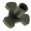Universal Microwave 20, 25, 30, 32 L, D-Shaft 3-Lug Turntable Coupling 3