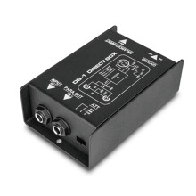Professional DIRECT BOX Single Channel Passive DI-Box Direct Injection Box Balanced & Unbalance Signal New