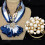 24 Pcs Napkin Rings Set Pearl Flower Napkin Buckles Napkin Holders for Wedding Banquet Home Party Decor Table Accessory 4