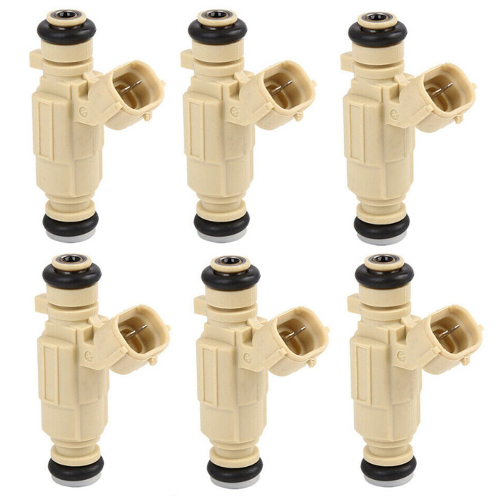 6Pcs Fuel Injector For Tiburon 35310-23600 9260930013 3531023600 4852131833226