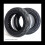 10X2.50-6.5 Hollow Solid Tire MAX G30 Electric Scooter 60/70-6.5 Honeycomb Solid Tire Black 1100G 4