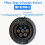 EV Charging Socket Outlet Type 2 Socket Connector 4 Point Fixed European Standard IEC 62196-2 32A 3 Phase AC 5