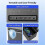 Timed Lock Box, Mobile Phone Lock Box with Timer, Lock Container Self-Controlled Time Release Safety Locker 6