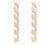 2 PCS Hat Rack for Wall Wooden Baseball Caps Organizer Wall Mount Baseball Hat Holder Vertical Hat Racks for Closet 1