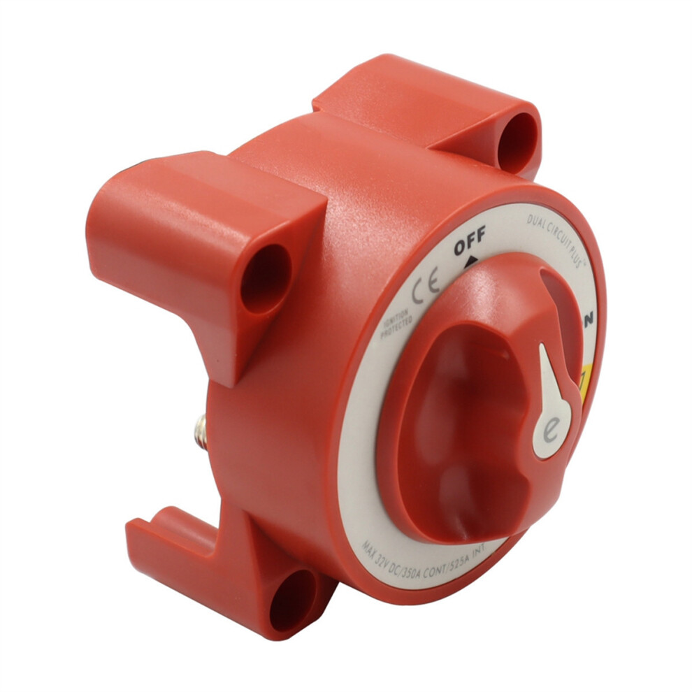 5511E Dual Circuit Plus Battery Rotary Switch Isolators Disconnect 12V-32V 350 Amp E-Series For Car Truck Ship Speedboat 4851302152456