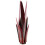 Wind Resistant Metal Agave Art Plant Garden Sculpture Outdoor Decoration Lawn Decoration (12 Leaf Red 1Pc) 2