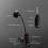 UHF Wireless Instruments Saxophone Microphone Wireless Receiver Transmitter 50M Range Plug and Play Great for Saxophone 4