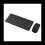 Wireless Bluetooth Keyboard Mouse Three Mode Keyboard Rechargeable Keyboard Mouse Support Tablet Laptop Computer Black 1