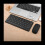 Wireless Bluetooth Keyboard Mouse Three Mode Keyboard Rechargeable Keyboard Mouse Support Tablet Laptop Computer Black 6