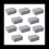 10-Pack Grill Cleaning Bricks, Kitchen Stove Brush Degreasing Rust Kitchen Picnic Cleaning Tools 1