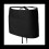 12 Pack - Black Server Waist , Waitress Half Apron Belt Pocket Apron 6