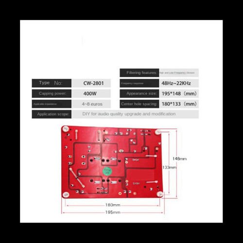 24V 35W Tweeter Crossover Neon Bulb Fuse - Speaker Protection Divider For Audio Repair