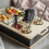 CouchBar - Personalised 2 Snack Bowls (Delivery Not Include), Organiser and Bottle Holder - Couchbutler Couch Organiser 5
