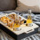 CouchBar - Personalised 2 Snack Bowls (Delivery Not Include), Organiser and Bottle Holder - Couchbutler Couch Organiser 2