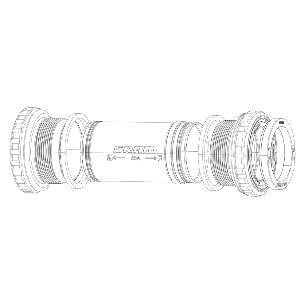 SRAM Bottom Bracket Preload Adjuster Kit Dub