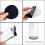 Black Adhesive Back Felt Sheets Fabric Sticky Back Sheets Self-Adhesive Durable and Water Resistant, 10 PCS 5