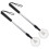 2Pcs Beach Scoop for Beachcombing Collect Seashell Rocks Sifting,Extra Long Telescoping Shovel 2