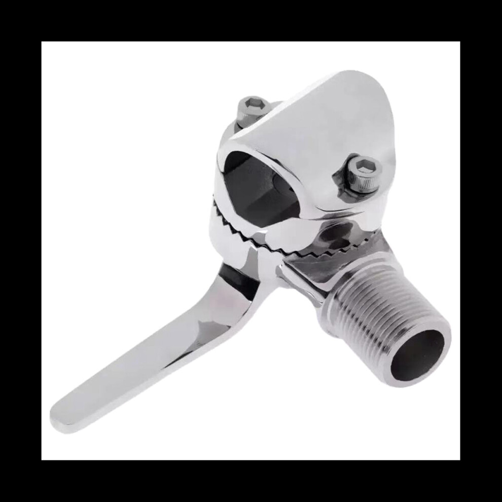Marine Vhf Antenna Mount Rail Mount Adjustable Antenna Base Mount Heavy Duty Ratchet Mount Base Pipe Clamp Hardware 4851084522317