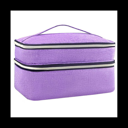 Sewing Supplies Organizer Bag, Double-Layer Sewing Box Organizer Accessories Storage Bag,B 2