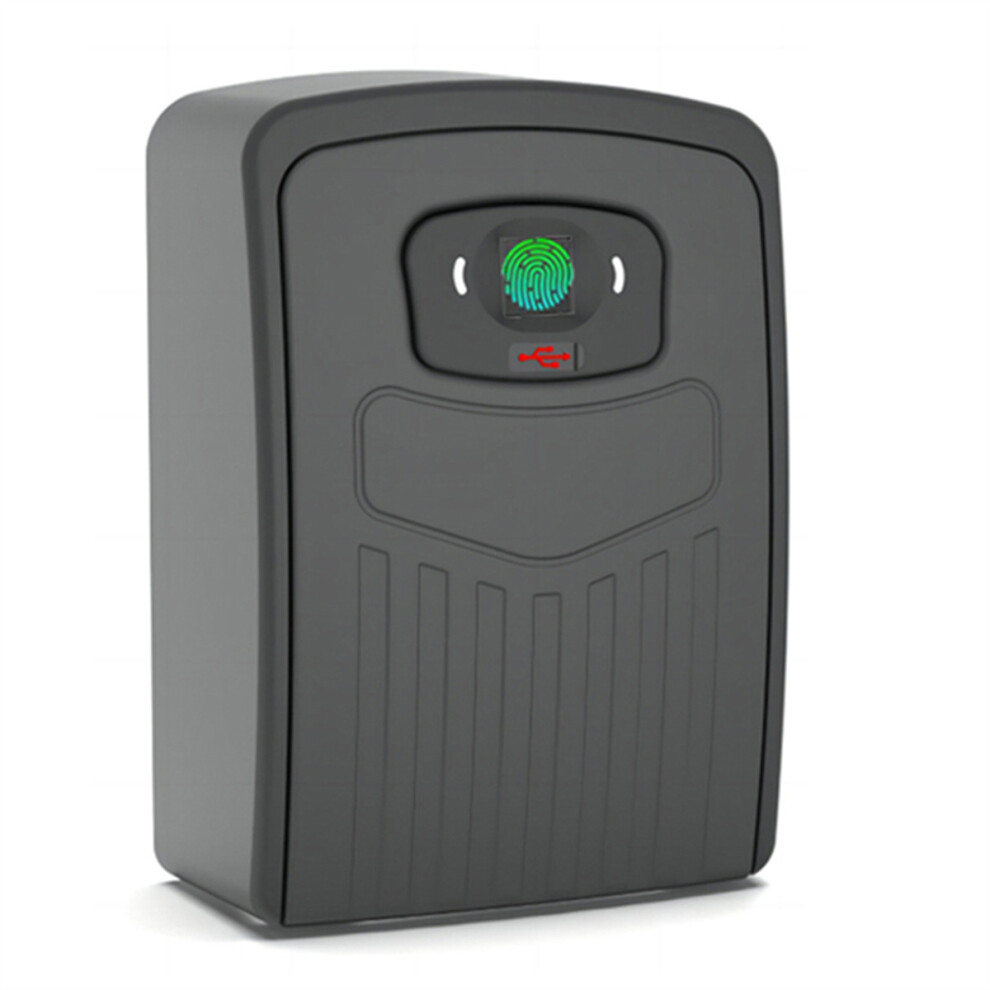 Tuya Smart Key Box Bluetooth Storage Lock Box Smart Life App Wall Mount Security Anti-Theft Lockbox-Fingerprint 4851302156430