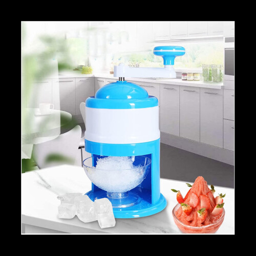 Hand-Shaved Ice Machine, Manual Fruit Smoothie Machine, Mini Household Small Ice Crusher Ice Machine 2