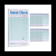 Guest Checks Book 20Pack,Server Note Pads,Waitress Accessory Wiring Pads,Restaurant Supplies Order Pads 1000 Count Total
