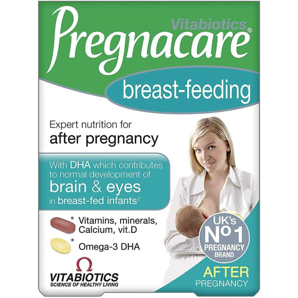 Vitabiotics Pregnacare Breast-Feeding High Purity Omega-3 Capsules - 84's