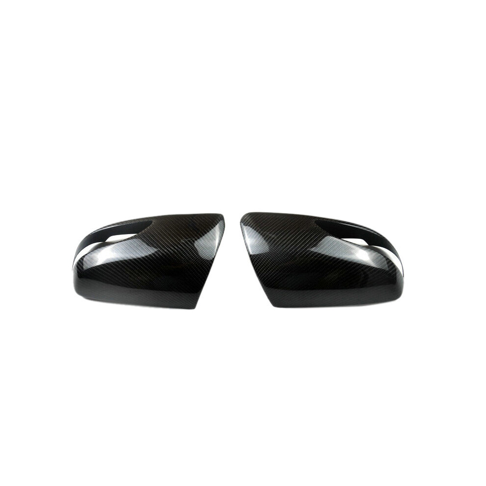 1 Pair Rearview Mirror Cover Carbon Fiber Side Rear View Mirror Cover Caps For Rohens Coupe 2008-2016 4851302101966