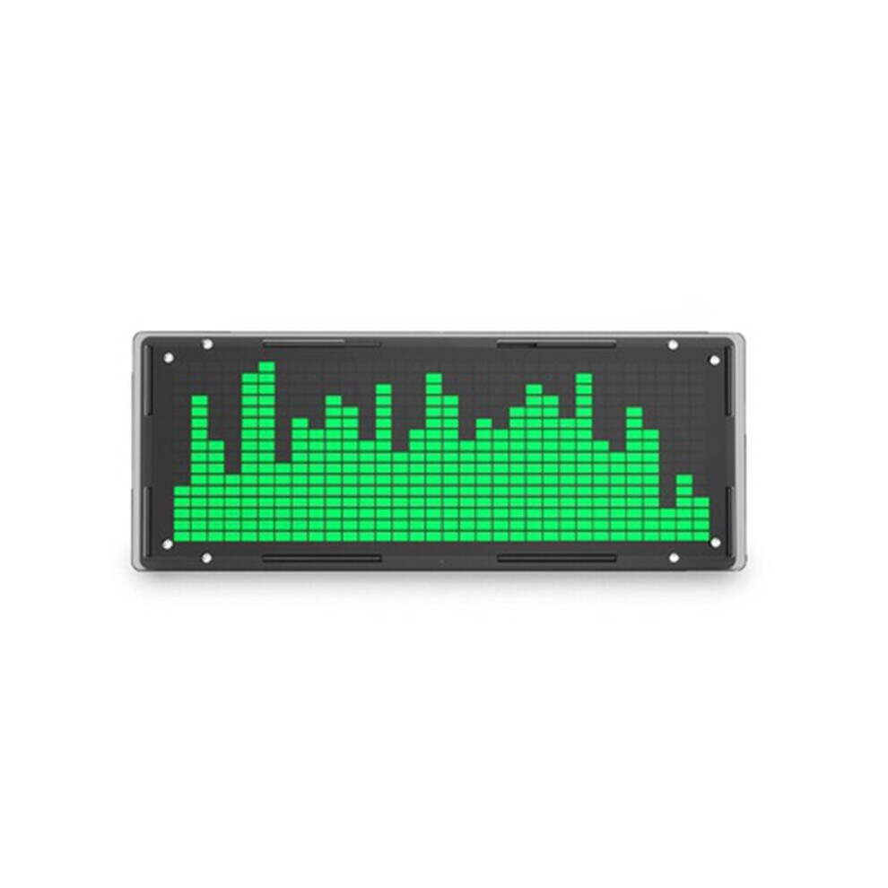 Led Music Spectrum Display Diy Kit 16X32 Rhythm Clock 8 Kinds Spectrum Mode Smd Soldering Display Light/Green Spactz
