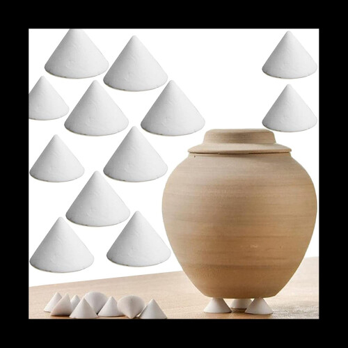 30Pcs Pottery Kiln Moveable Nails Ceramic Refractory Support Nails High Temperature Reusable Resistant Pottery Tools 1