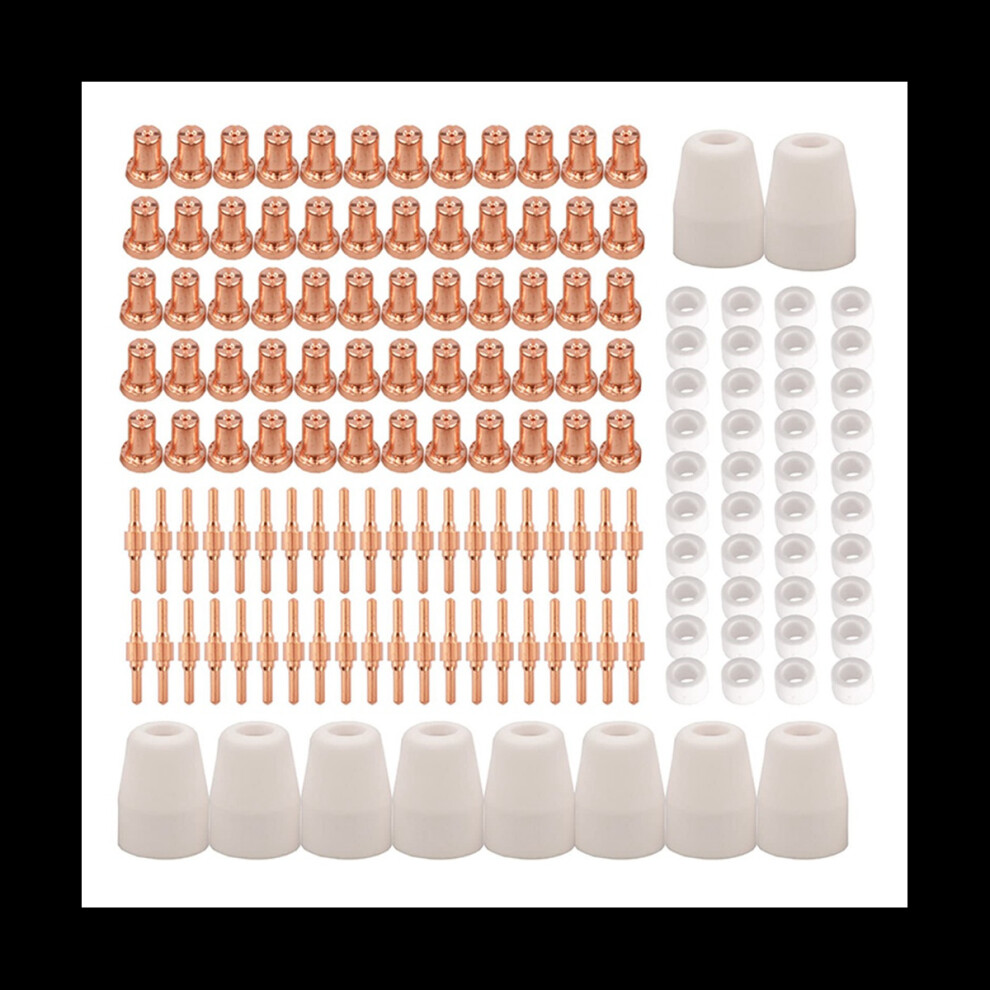 150Pcs PT-31 Extended Air Plasma Cutting Nozzle Electrode Consumables Fit for CUT-40 CUT-50D CT-312-image-OPC-PDGXMXQ-NEW