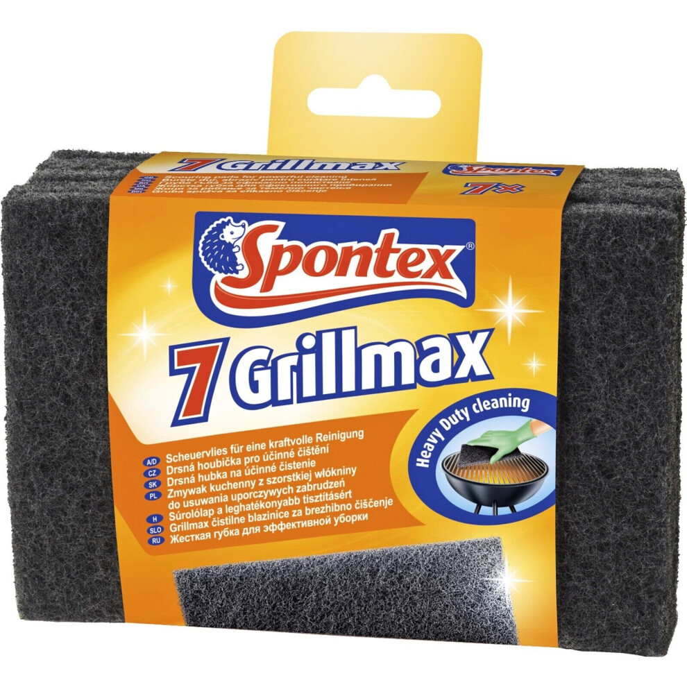 Non Scratch Scouring Pads Spontex Scourer Kitchen Scrubber Grate Polisher Gastro