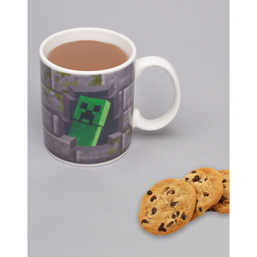 Minecraft Minecraft Creeper Heat Changing Mug 1