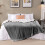 Imperial Rooms (130 x 150 cm ) Grey Blankets Sherpa Fleece Throw Bed Sofa Blanket 4