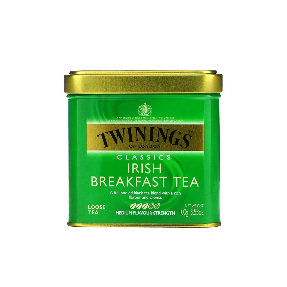 Twinings, Classics, Irish Breakfast Loose Tea, 1 x 100g