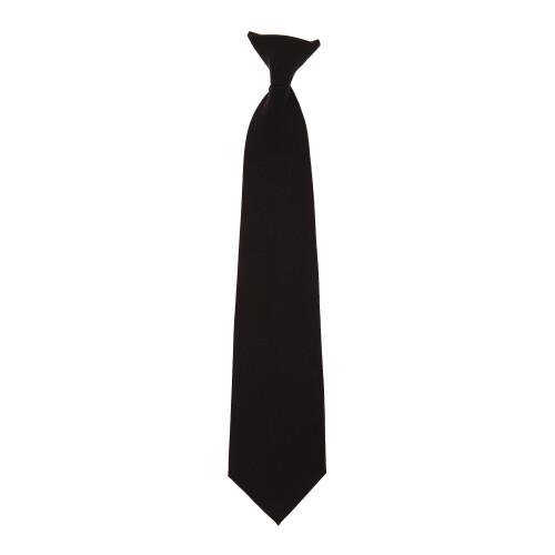 (One Size, Black) Yoko Clip-On Tie