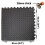 EVA 20mm Shock Absorbing Protective Gym Mats 1 pack of 4 mats 2
