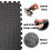 EVA 20mm Shock Absorbing Protective Gym Mats 1 pack of 4 mats 5