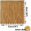 Actiasmat EVA Wood Effect Soft Foam Floor Mats 1 pack of 4 mats 1