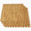 Actiasmat EVA Wood Effect Soft Foam Floor Mats 1 pack of 4 mats 3