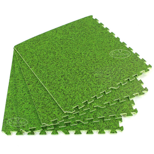 EVA Grass Effect Mat Interlocking - 1 pack (4 mats) Actiasmat