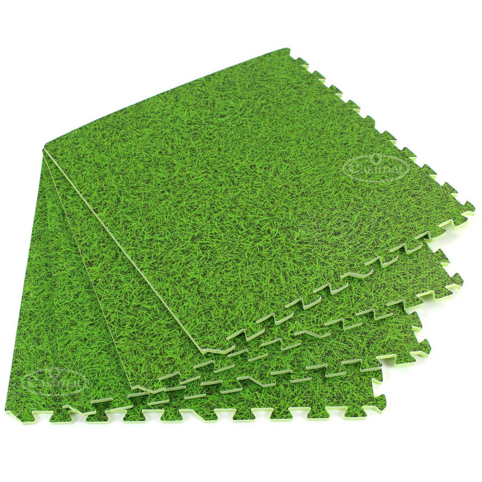EVA Grass Effect Mat Interlocking - 1 pack (4 mats) Actiasmat