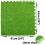 EVA Grass Effect Mat Interlocking - 1 pack (4 mats) Actiasmat 2